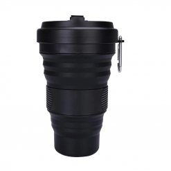 134 Collapsible Coffee Mug 550ml BLACK