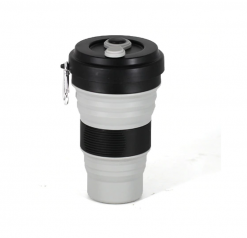 134 Collapsible Coffee Mug 550ml WHITE