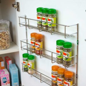 Cupboard Door Spice Rack (Wall Mountable)