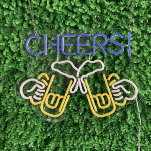 'Cheers' Neon Sign