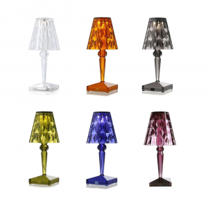Dining Table Lamps- Crystal (Rechargeable)