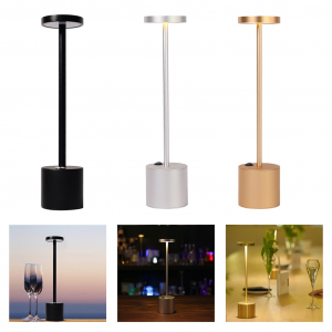 Tall Wireless Dining Table Lamps (Rechargeable)