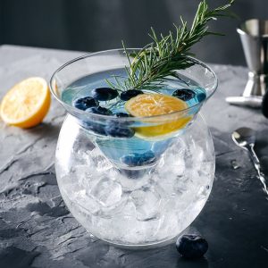 Conical Cocktail Glasses