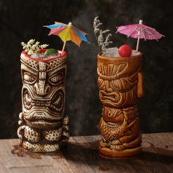 mainimage3New-Hawaii-Tiki-Mugs-Cocktail-Cup-Beer-Beverage-Mug-Wine-Mug-Ceramic-Easter-Islander-Tiki-Mug