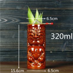 variantimage4New-Hawaii-Tiki-Mugs-Cocktail-Cup-Beer-Beverage-Mug-Wine-Mug-Ceramic-Easter-Islander-Tiki-Mug