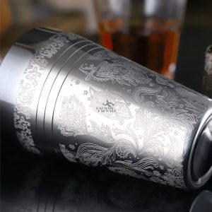 Luxury Engraved Cocktail Shakers