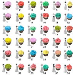 mainimage4216-Piece-Pastry-Turntable-Set-Cake-Decoration-Supplies-Baking-Tools-Accessories-Rotating-Cake-Stand-Decorating-Mouth