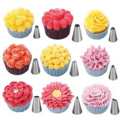 mainimage4Cake-Decorating-Tools-Cakes-Turntable-Set-Plastic-Rotary-Baking-Stand-Piping-Nozzle-Piping-Bag-Set-Cake