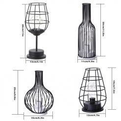 mainimage5Hollow-Out-Wine-Bottle-Shape-LED-Lamp-Drinking-Glass-Light-Creative-Wrought-Iron-Night-Light-Lantern
