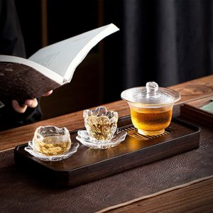 Japanese Style Glass Teacup Sets