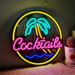 mainimage1Custom-Made-Neon-Sign-Wall-Cocktails-and-Dreams-LED-Light-Flex-Neon-Handmade-For-Shop-Logo
