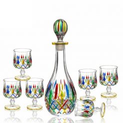 mainimage2Crystal-Bar-Glass-Sets-Home-Whiskey-Glass-Set-6-Shot-Glass-Dispenser-Bar-Sets-Accessories-Kieliszek