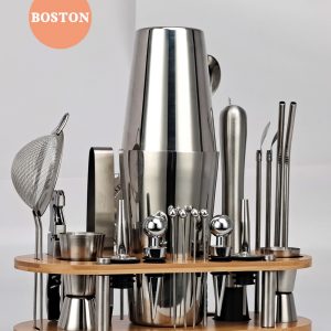 Cocktail Set & Stand 23pc
