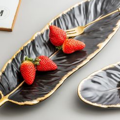 mainimage3Creative-Luxury-Feather-Storage-Tray-Ceramic-Fruit-Cake-Dessert-Tableware-Dish-Organizer-Jewelry-Decorative-Serving-Tray