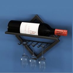 mainimage3Metal-Iron-Wall-Mount-Wine-Bottle-Holder-Creative-Free-Combination-Home-Decoration-Wine-Rack-Bar-Wine