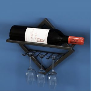 Wall Mounted Wine Shelving