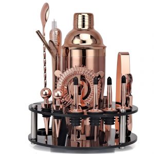 Luxury 20pc Cocktail Set & Stand