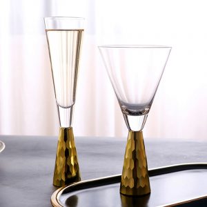 Gold Stem Glassware