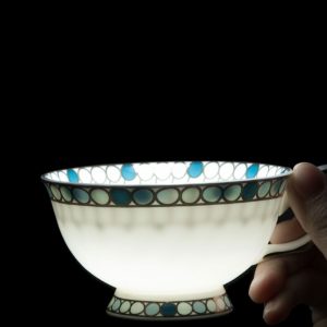 Contemporary Bone China Tea Set