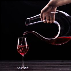 mainimage21500ML-Big-Decanter-Handmade-Crystal-Red-Wine-Decanter-Brandy-Champagne-Glasses-Decanter-Jug-Pourer-Aerator-For