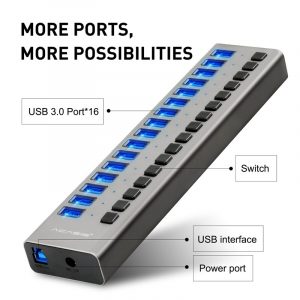 Multi-port USB Splitter Hub
