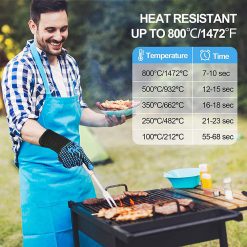 mainimage32PCS-BBQ-Oven-Gloves-800-Degrees-Fireproof-Heat-Resistant-Gloves-Silicone-Oven-Mitts-Barbecue-Heat-Lnsulation