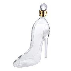 mainimage5375ml-High-heeled-Shoes-Shape-Whisky-Decanter-Luxurious-Glass-Merlot-Rum-Wine-Bottle-Women-Gift