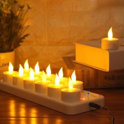 0wx612pcs-Rechargeable-Led-Candle-Flameless-TeaLight-Electric-Candle-Lamp-Waxless-for-Valentine-Home-Wedding-Xmas-Table