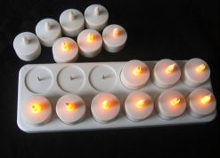 kNoxSet-of-12-Rechargeable-led-candle-Flameless-Static-TeaLight-electric-lamp-waxless-Valentine-Home-Wedding-Xmas
