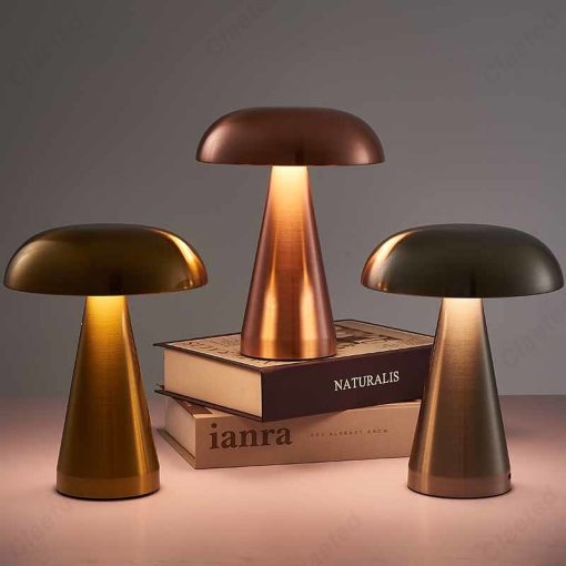 Cordless Nordic Mushroom Lamp – Knead This LTD