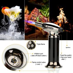 7ioRCocktail-Smoker-Kit-With-Torch-4-Wood-Chips-Whiskey-Stones-Spoon-Ice-Tong-Smoker-Accessories-Without