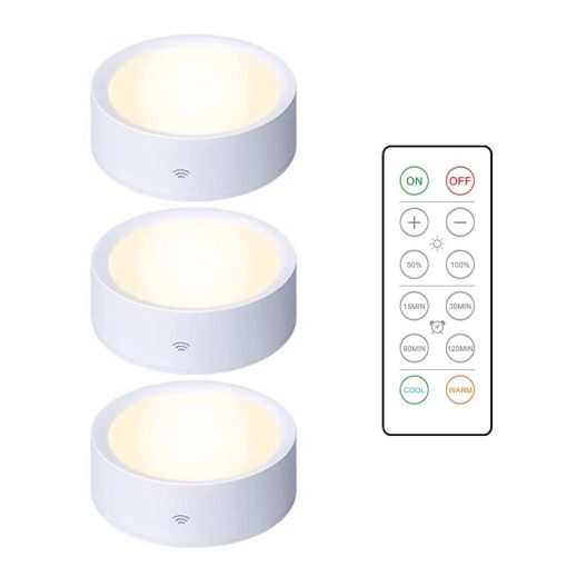 jzGbRemote-Control-Cabinet-Lights-Battery-Powered-Night-Light-Dimmable-Warm-White-Light-Kitchen-Lights-Closet-Aisle